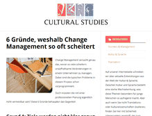 Tablet Screenshot of culturalstudies.at